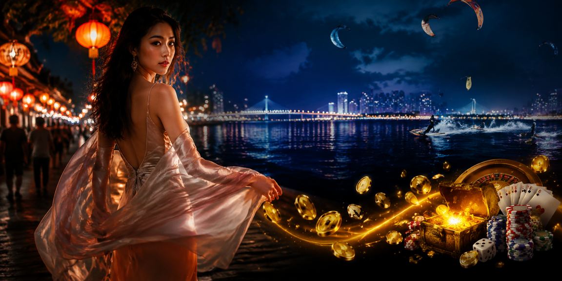 Cảnh người chơi tại casino Sài Gòn về đêm